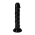 Veronica color Small embossed anal dildo with vacuum base Ugo black [1]