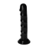 Veronica color Small embossed anal dildo with vacuum base Ugo black [2]