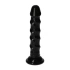Veronica color Small embossed anal dildo with vacuum base Ugo black