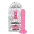 Veronica color Small embossed anal dildo with vacuum base Ugo pink [6]