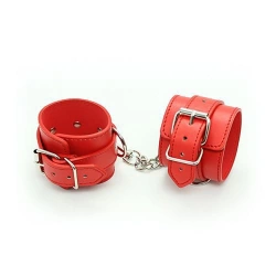 Dilyana- Adjustable hand restraints Cuffs Belt 1731 red