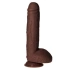 Ju - Color - Italian Cock Bruto Large Realistic Testicle Dildo 12