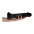 Large Ercole 11” Vacuum Base Realistic Dildo Black [5]