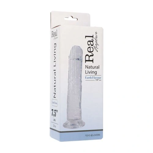 **Size* Dilyana - Realistic Jelly Dildo Earth Flavor 7.5" [3]