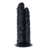 Realistic double dildo monolite nublo black [4]