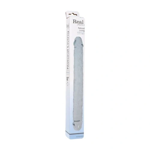 Natural Living Double Jelly Dildo 12" [3]