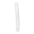 Large double jelly dildo Natural Living 38 cm.