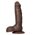Ju - Color - Realistic dildo with vacuum base Natural Living 7.5 brown [1]