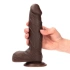 Ju - Color - Realistic dildo with vacuum base Natural Living 7.5 brown [4]
