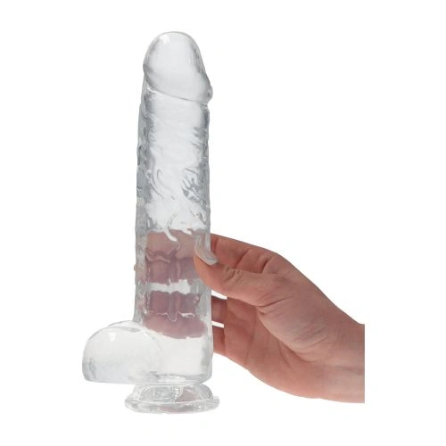 Sky Emotion 10" Flexible Testicle Jelly Dildo [2]
