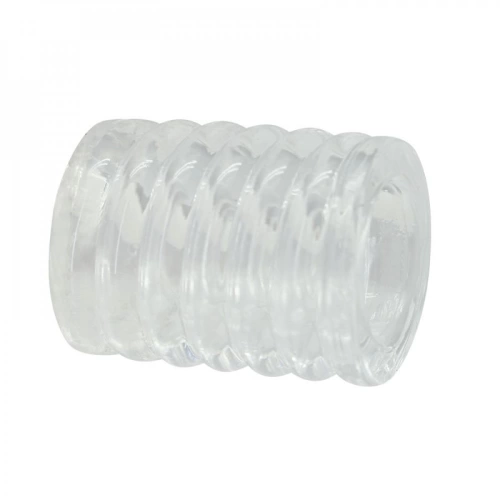 Clear Sleeve thick double sided penis ring