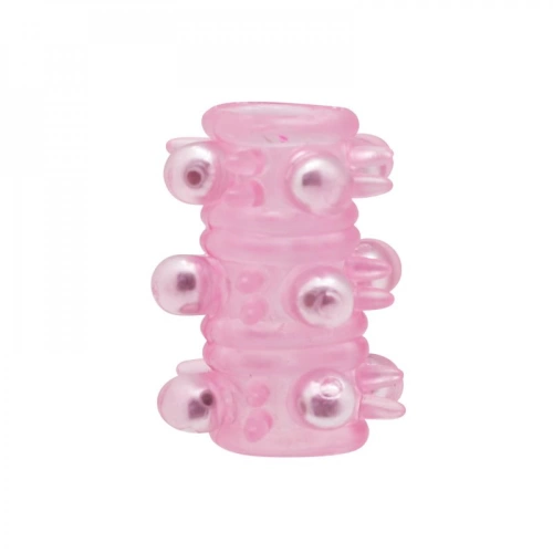 Dilyana- Penis ring with pearls Super Magic pink [1]