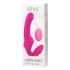 Love Gun strap-on rechargeable vibrating dildo with wireless remote