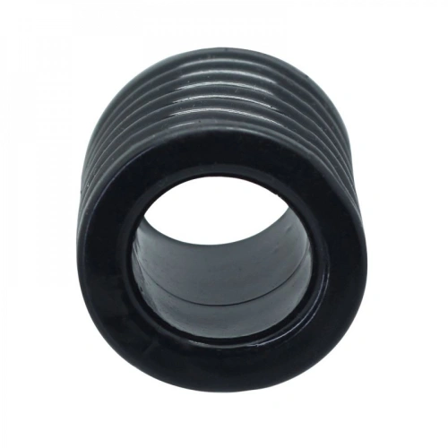 Color* Dilyana- Thick double-faced penis ring Clear Sleeve black [2]