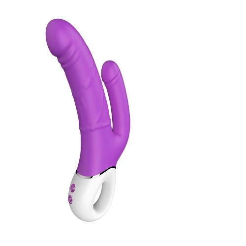 Booty Call Rechargeable Dual Anal-Vaginal Silicone Vibrator