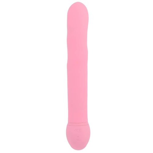 Funny Madness Rechargeable Silicone Rabbit Vibrator with Rotating Beads [3]