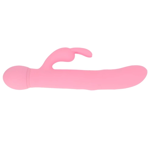 Funny Madness Rechargeable Silicone Rabbit Vibrator with Rotating Beads [5]