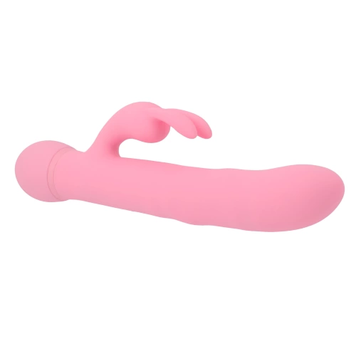 Funny Madness Rechargeable Silicone Rabbit Vibrator with Rotating Beads [6]