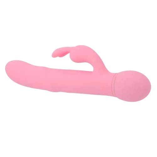 Funny Madness Rechargeable Silicone Rabbit Vibrator with Rotating Beads [7]