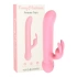 Funny Madness Rechargeable Silicone Rabbit Vibrator with Rotating Beads [9]