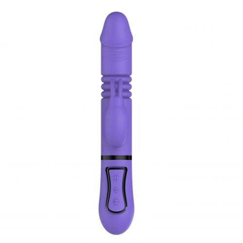 Sweet Lover Purple Rechargeable Rabbit Vibrator with Rotating Beads and Reciprocating Motion [2]