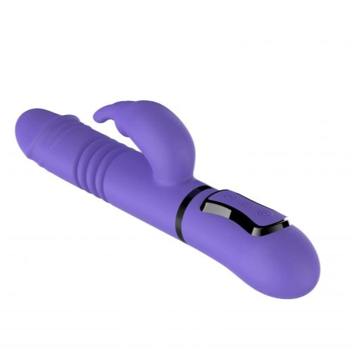 Sweet Lover Purple Rechargeable Rabbit Vibrator with Rotating Beads and Reciprocating Motion [4]