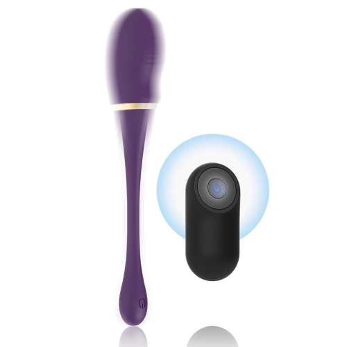 Nina - Treasure Merlin Remote Control Rechargeable Vibro Egg Purple [5]