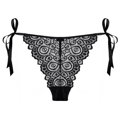 Underneath Luna sexy lace bikini [1]