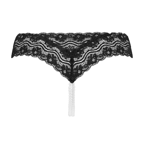 Underneath Mira pearl lace thong [3]