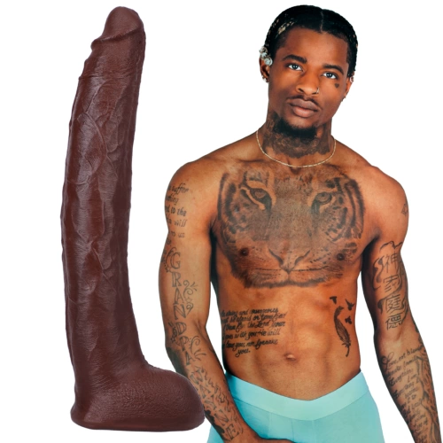 Nina - Doc Johnson Damion Dayski Double Layer Vac-U-Lock Realistic Dildo 12