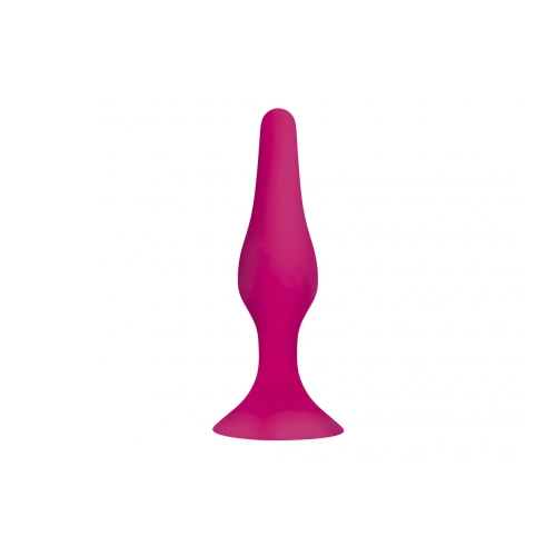 Virgite E4 pink silicone small butt plug