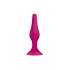 Virgite E4 pink silicone small butt plug
