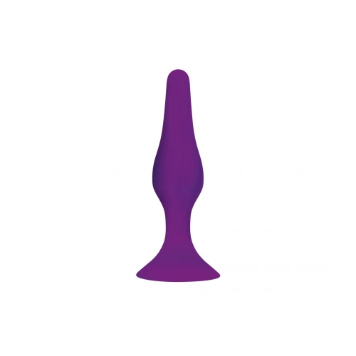 Nina - Small Virgite E4 silicone anal dilator purple