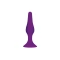 Nina - Small Virgite E4 silicone anal dilator purple