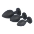 3 pcs anal silicone toys with Virgite E13 crystal [2]