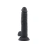 Color* A little realistic dildo with testis Virgite R32 black [1]