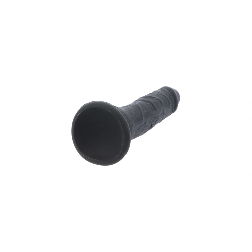 Color* A little realistic dildo with testis Virgite R32 black [2]