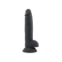 Color* A little realistic dildo with testis Virgite R32 black