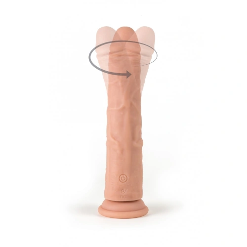 Vibrating dildo with rotation and remote Virgite R8 [1]