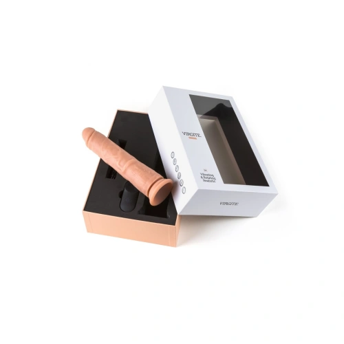 Vibrating dildo with rotation and remote Virgite R8 [6]