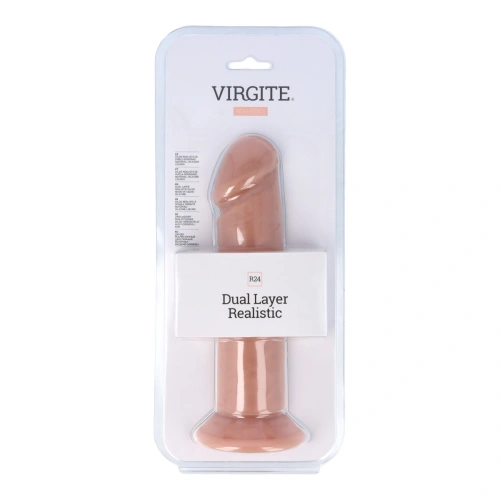 Nina - Virgite R24 Double Layer Realistic Silicone Dildo [2]