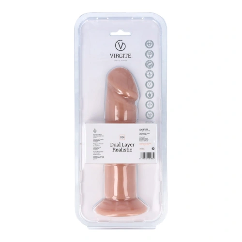 Nina - Virgite R24 Double Layer Realistic Silicone Dildo [3]