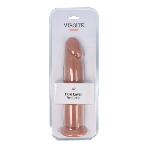 Nina - Virgite R26 Double Layer Realistic Silicone Dildo [2]