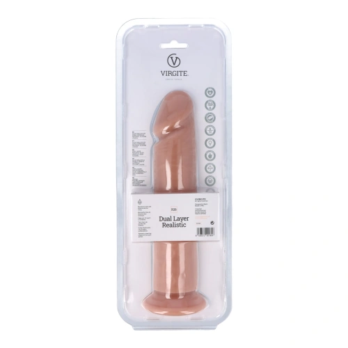 Nina - Virgite R26 Double Layer Realistic Silicone Dildo [3]