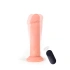 ​Flexible rechargeable liquid silicone vibrating dildo with Virgite R1 remote [2]