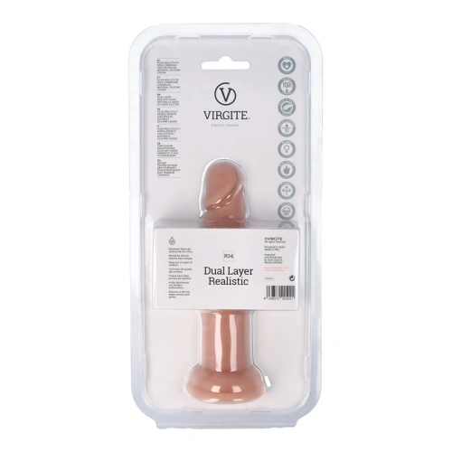 Nina - Realistic two -layer Dildo Virgite R34 [5]
