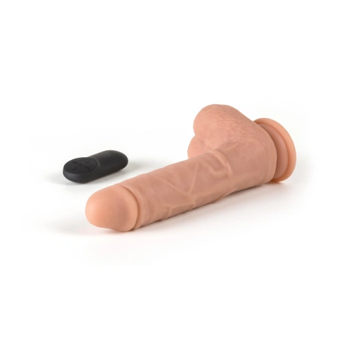 Nina - Rechargeable realistic dildo with rotation function and Virgite R9 remote control [2]
