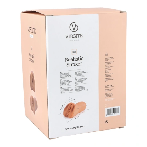 Realistic vagina and anus masturbator Virgite R18 [6]