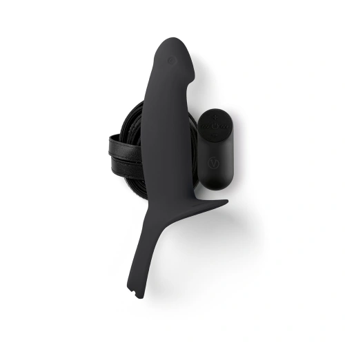 Dilyana- Strap-on belt with hollow vibrating dildo made of silicone Virgite H4 [1]