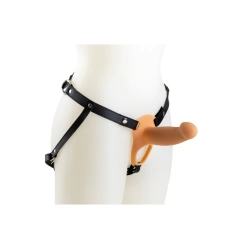 Color* Dilyana- Strap-on belt with hollow silicone dildo Virgite H1
